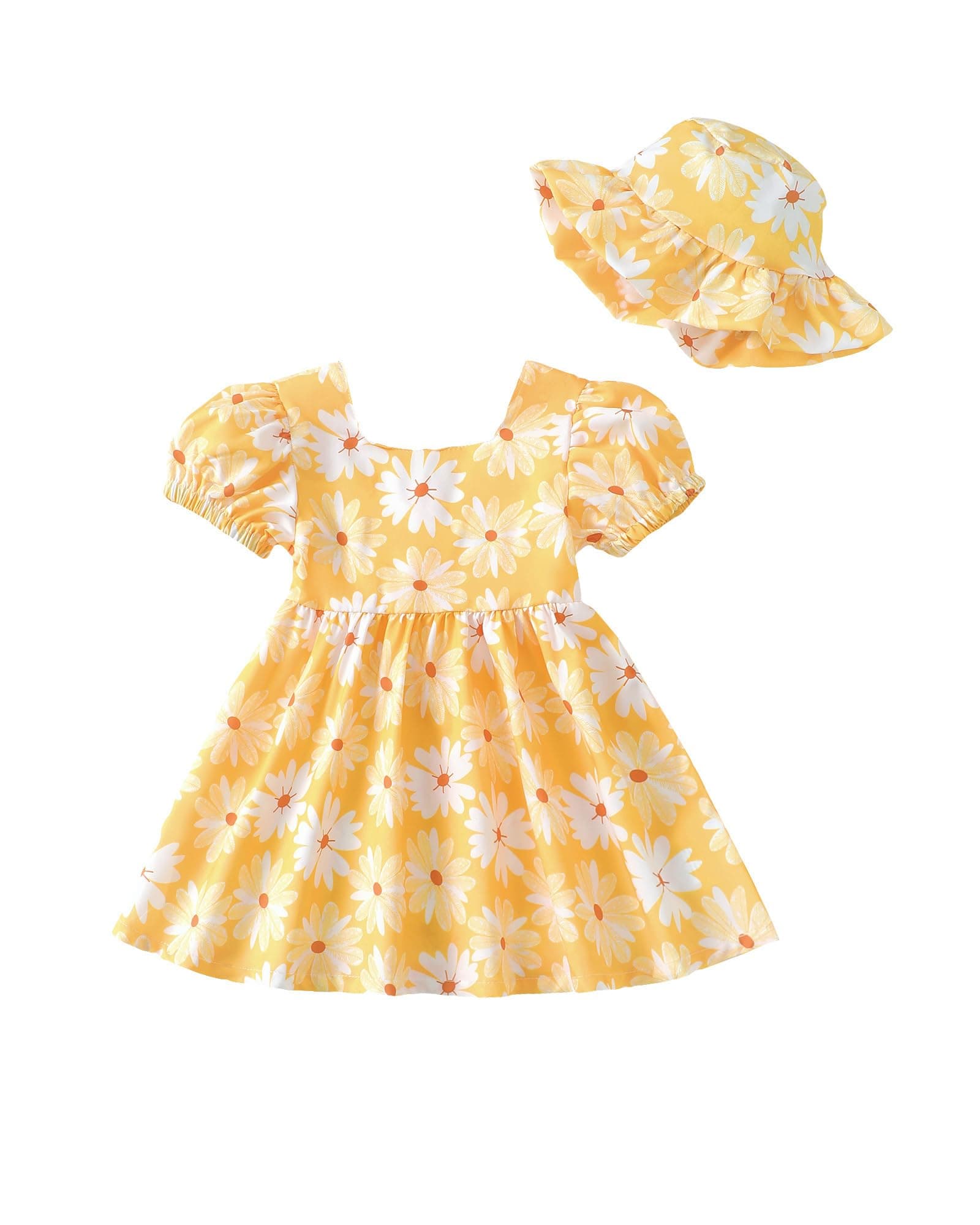 Sweetabby Boho Girl Summer Dress Ruffle Sundress