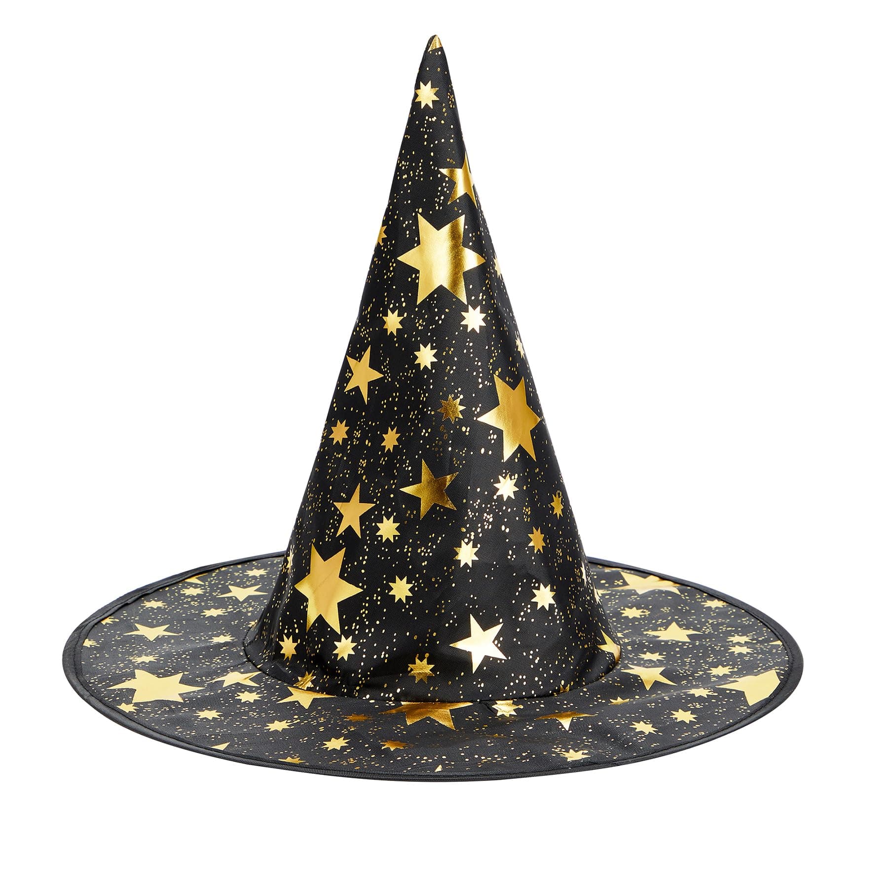 Zando Halloween Witch Hat - Star Print for Boys, Girls, Women